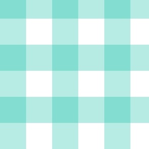 Oversized gingham green