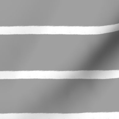 Oversized hand drawn stripes grey