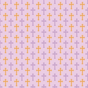 Christian cross pattern