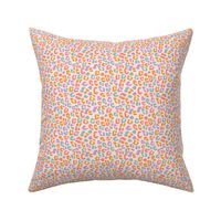 80s Leopard Print Pattern in Colorful Pastel