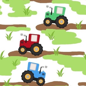 Tractors in the Field 