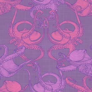 Cephalopod - Octopi - Lilac _ Pink