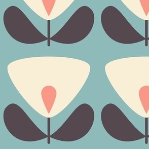 2414 Medium - simple scandi flowers