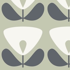 2416 Medium - simple scandi flowers