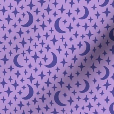 Stars and Moon lilac