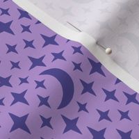 Stars and Moon lilac