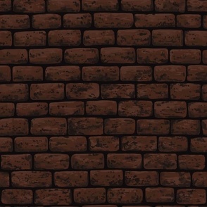 Brown brick wall