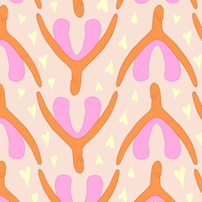 Clitoris and Hearts - Cream