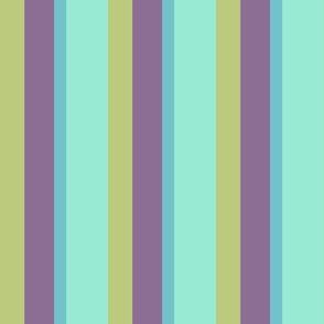 Multi stripe colors purple - large