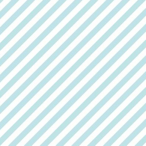Diagonal Stripe Aqua