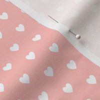 Tiny Hearts on Pink Azalea (coordinate for Sweet Baby collection)