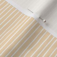 Golden Buff + White Stripes (coordinate for Sweet Baby collection)