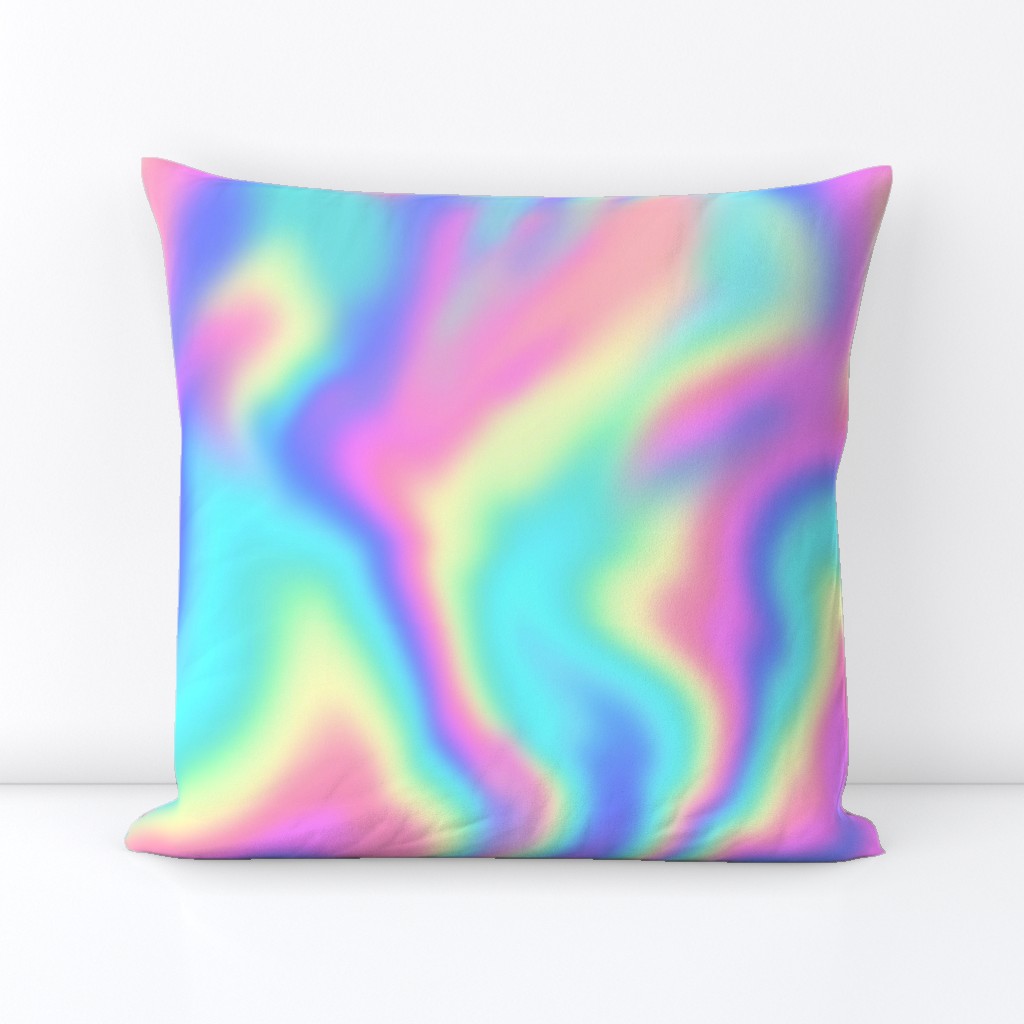 Futuristic Holographic Foil Seamless Pattern 