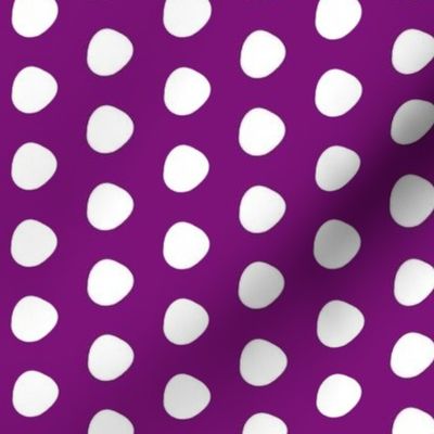 White Dots on Purple 