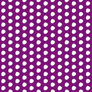 White Dots on Purple 