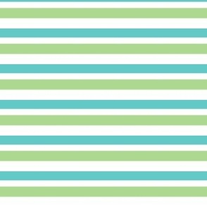 Green and Teal Stripes