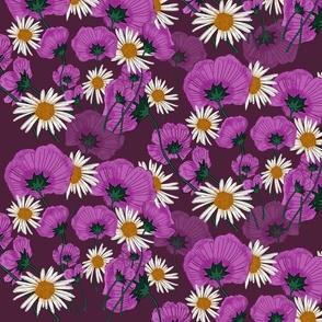 Wild Flowers Purple