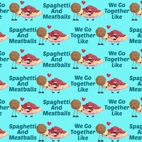Spaghetti and Meatballs, mint Blank 