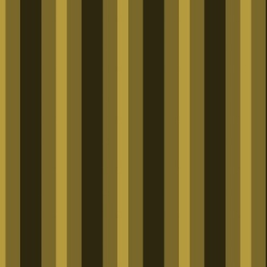 Stripes in Shades of Green 