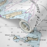 Virgin Gorda nautical map
