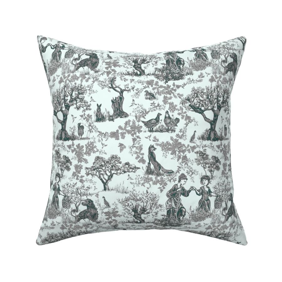 Oak Savannah Toile Grey