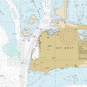 Key West nautical map #2
