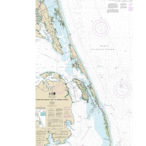 Outer Banks nautical map