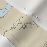 Northern Chesapeake Bay nautical map