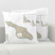 Catalina island nautical map