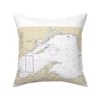 Lake Superior nautical map