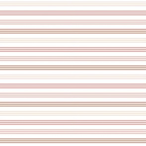 XOXO Valentines Day  Multi Stripes on White-Small