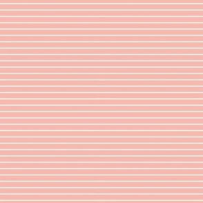 XOXO Valentines Day  Small Stripes on Pink-Small