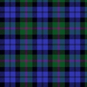 Baird 1906 tartan, 3" with purple stripe