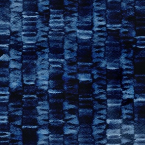 shibori - white stripes on indigo blue - shibori textile pattern