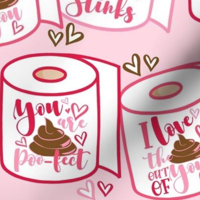 Valentine loo rolls!