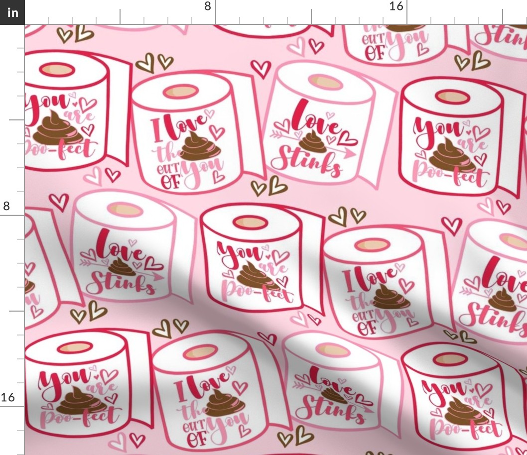 Valentine loo rolls!