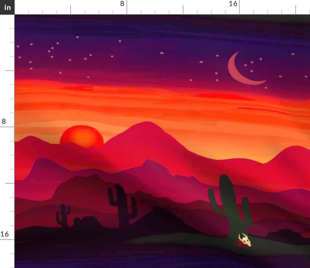 Arizona Desert Sunset - Favorite Things - Design 14002257