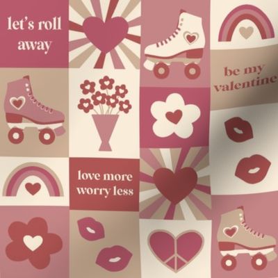 Retro Love Pattern | Retro Love Collection by Bianca Perez