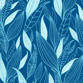 Blue Leaves