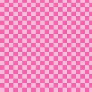 Pink on Pink Checker Pattern