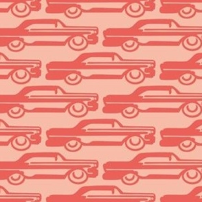 Vintage car Blender  pattern (red) 