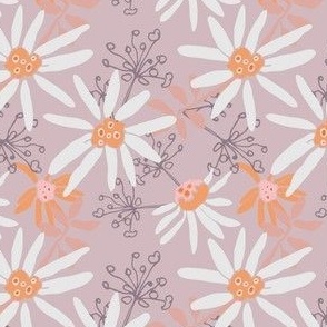  Dusty Lilac Floral