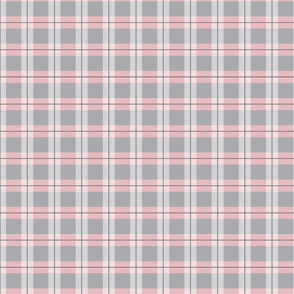 Gray & Pink Plaid small scale