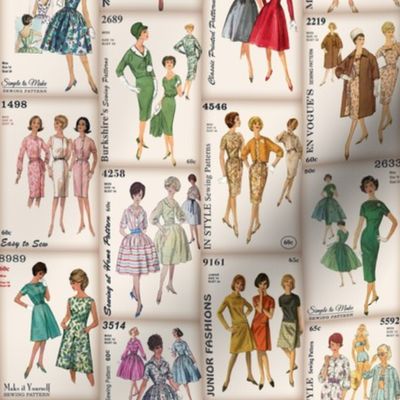 Vintage Sewing Patterns 1960s