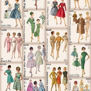 Vintage Sewing Patterns 1960s