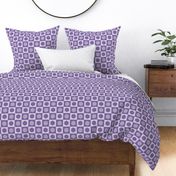 snowflake checkers (purple)