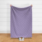 snowflake checkers (purple)