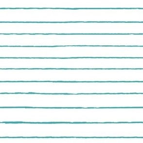thin blue hand drawn horizontal stripes