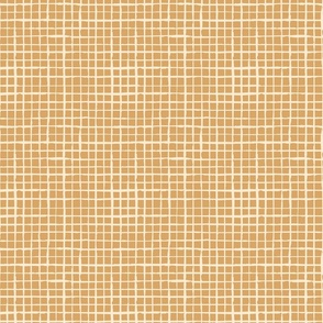 Painted Pearl Gingham - On Mustard