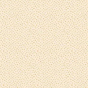 Scatter Paint Dots - Mustard On Pearl